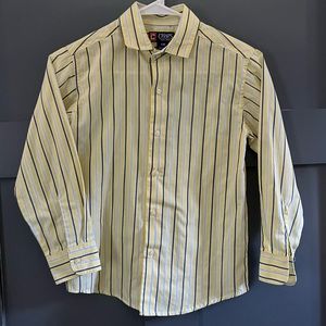 Boys Button-Down Long Sleeve Polo Style